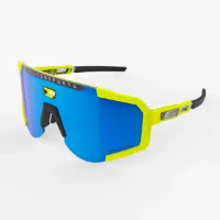 Scicon Aeroscope cykelglasögon yellow fluo/multimirror blue Scicon Aeroscope cykelglasögon yellow fluo/multimirror blue