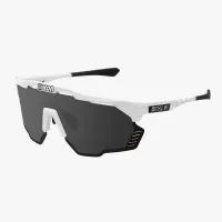 Scicon Aeroshade Kunken cykelglasögon vit/multimirror silver Scicon Aeroshade Kunken cykelglasögon vit/multimirror silver