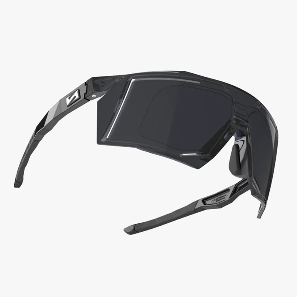 Scicon Aerostorm + Slidefit Solglasögon, Black / smoked black, Smoked Black/CAT3 Scicon Aerostorm + Slidefit Solglasögon, Black / smoked black, Smoked Black/CAT3