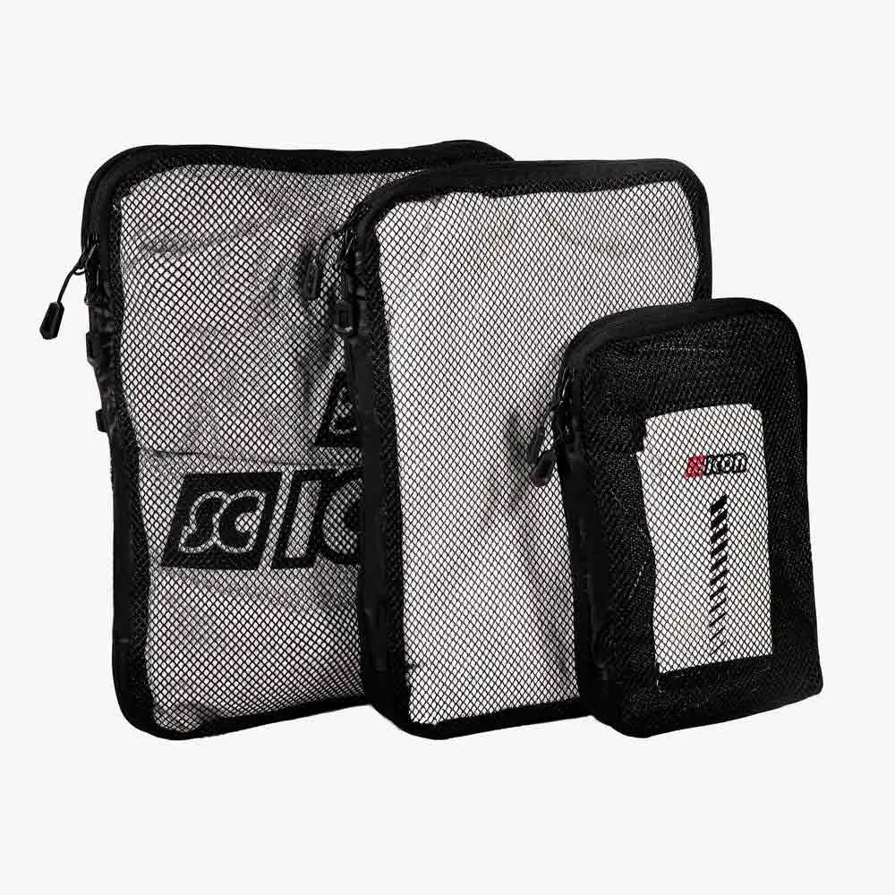 Scicon Compression Packing Cubes Ramväska, Black, One Size