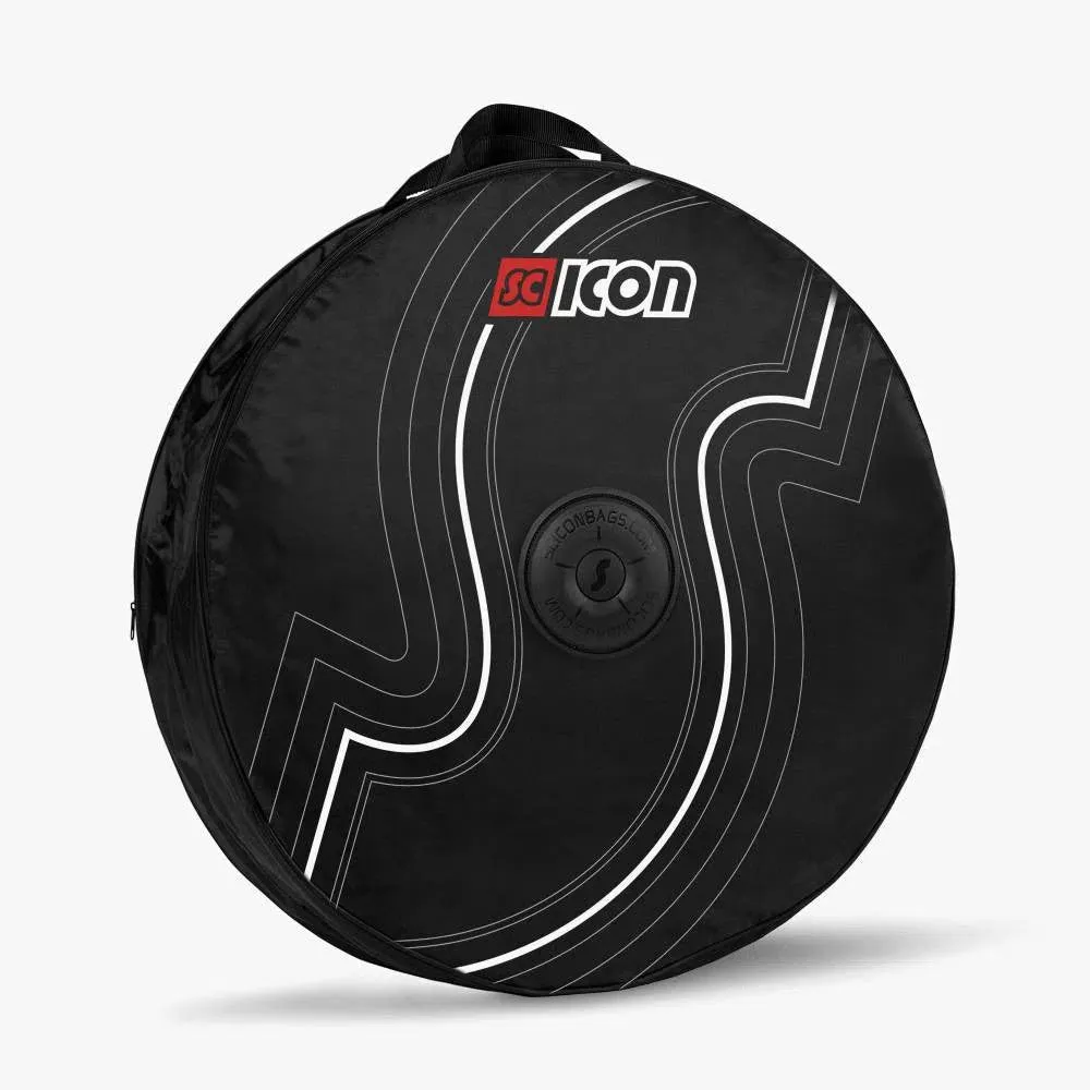 Scicon DOUBLE WHEEL PADDED BAG, Black Scicon DOUBLE WHEEL PADDED BAG, Black
