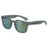 Matt grey / petrol green