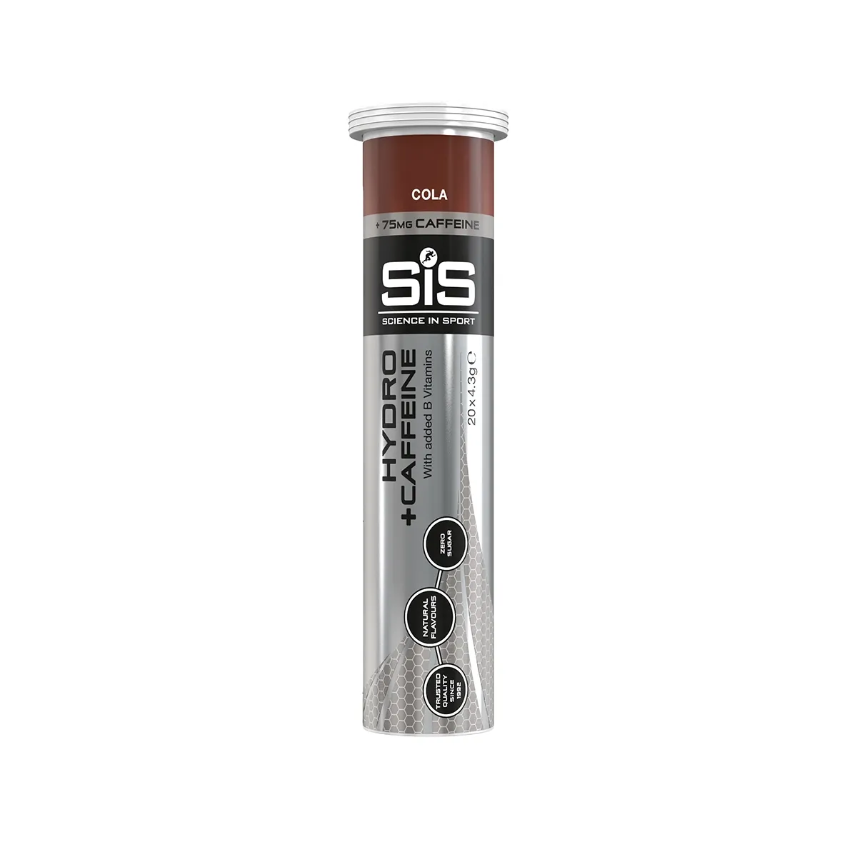 Science In Sport SiS Hydro + Caffeine Tabletter, Cola Caffeine, 20 x 4g Tablets Science In Sport SiS Hydro + Caffeine Tabletter, Cola Caffeine, 20 x 4g Tablets