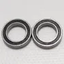 Scope Baknavslager, Black / Silver, 24 x 15 x 5mm