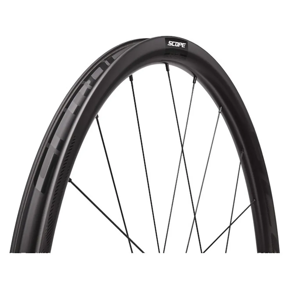 Scope R3. Allroad disc carbon hjulset Shimano svart