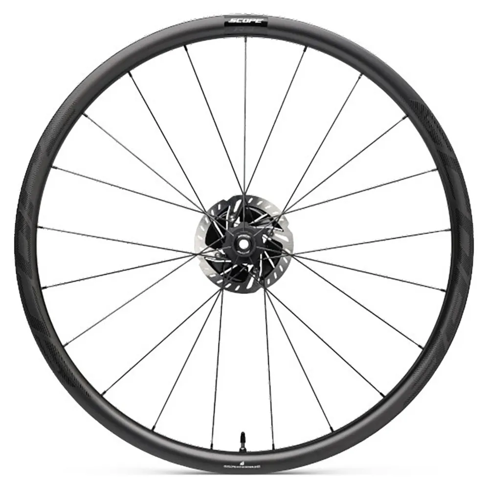 Scope R3. Allroad disc carbon hjulset Shimano svart
