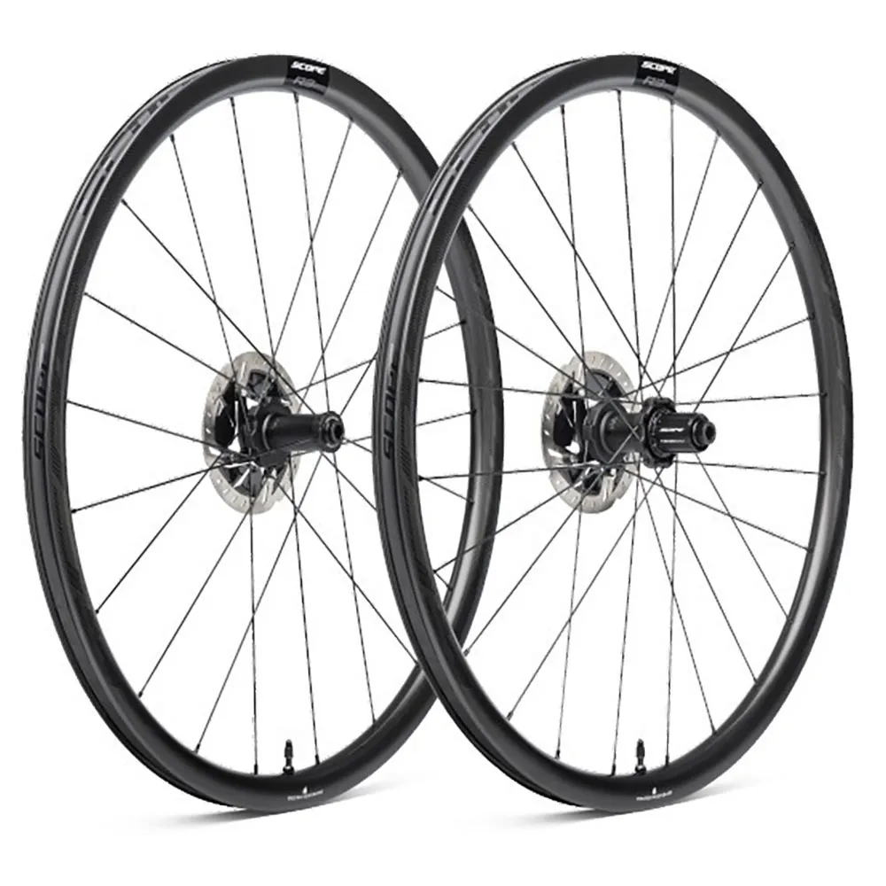 Scope R3. Allroad disc carbon hjulset Shimano svart