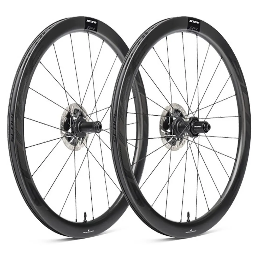Scope R4 Disc Carbon Hjulsats Svart Scope R4 Disc Carbon Hjulsats Svart