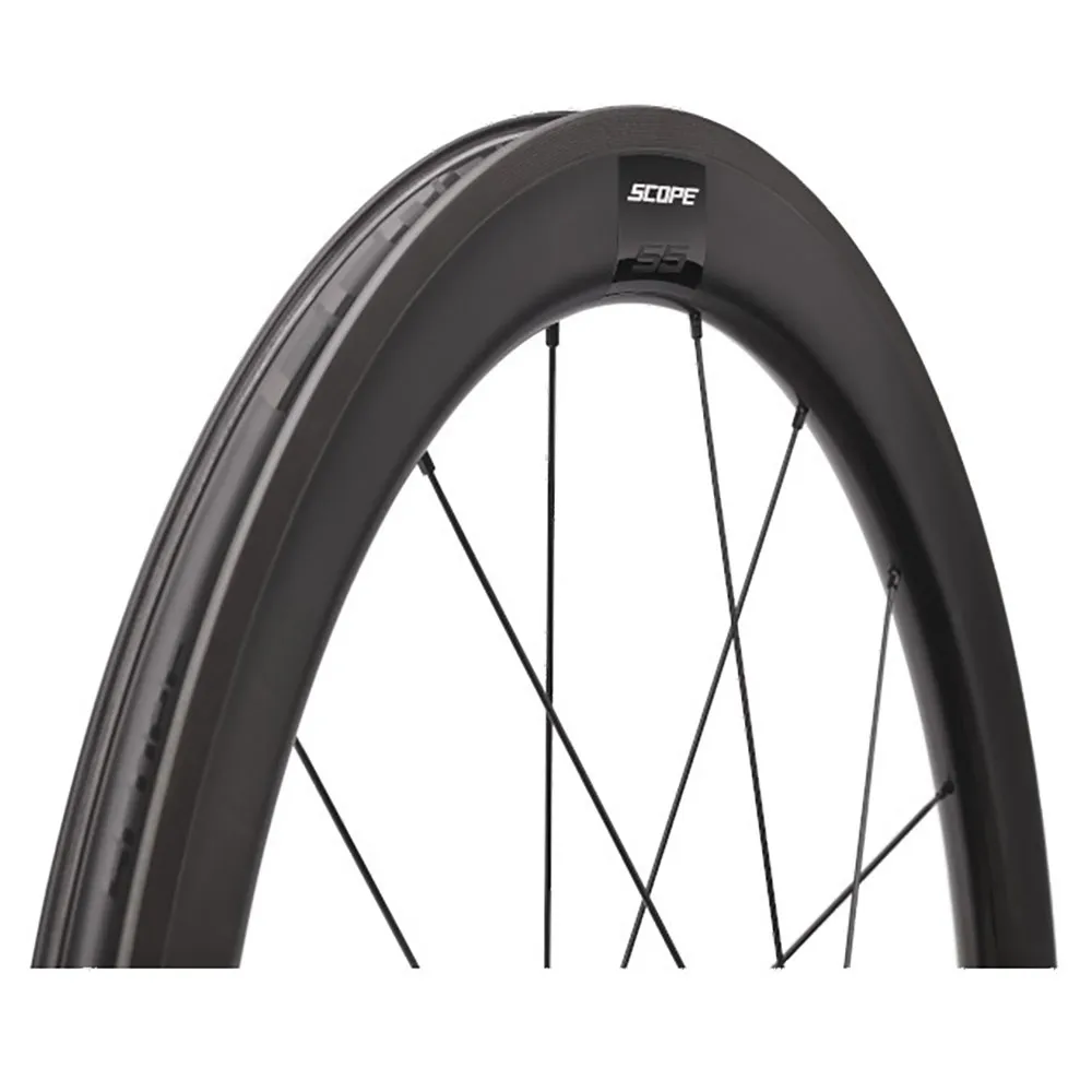 Scope S5 Tubeless Landsvägshjulset, Black, 9 x 100/9 x 130mm, Sram XDR Scope S5 Tubeless Landsvägshjulset, Black, 9 x 100/9 x 130mm, Sram XDR