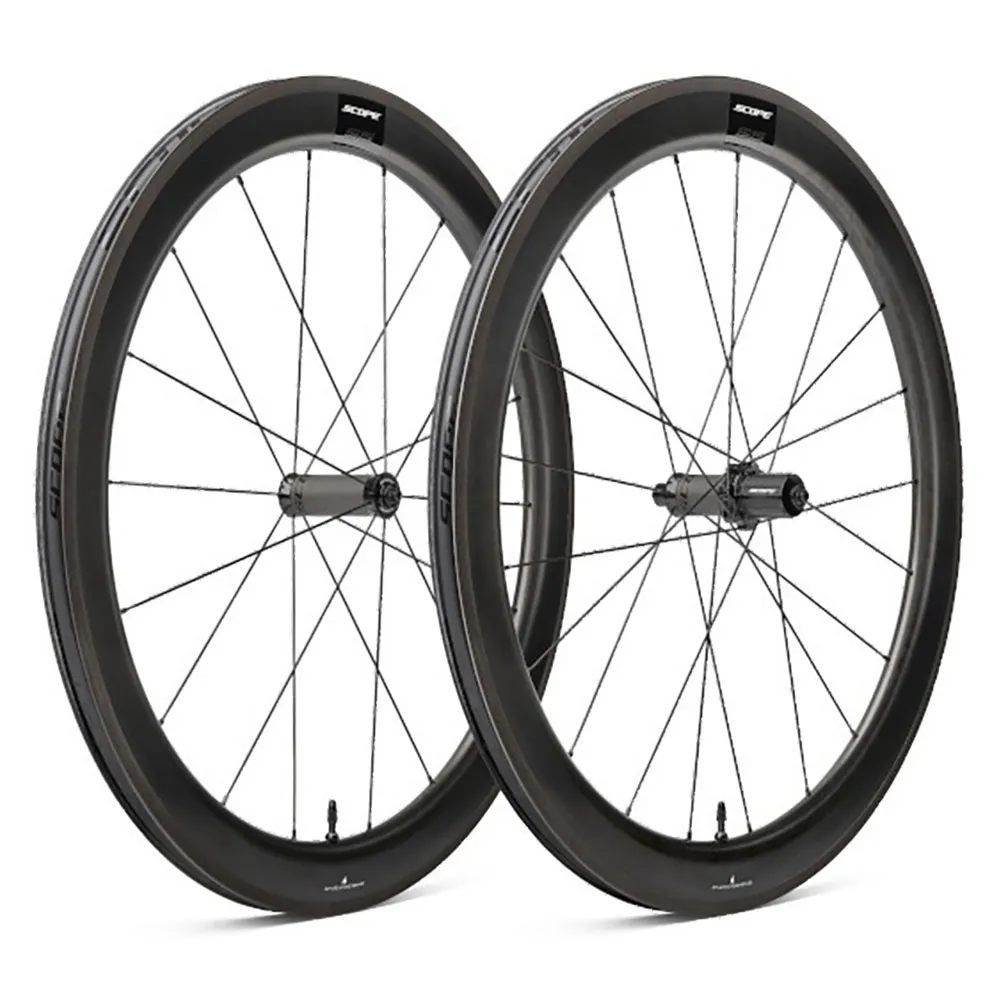 Scope S5 Tubeless Landsvägshjulset, Black, 9 x 100/9 x 130mm, Sram XDR Scope S5 Tubeless Landsvägshjulset, Black, 9 x 100/9 x 130mm, Sram XDR