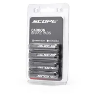 Scope Shimano Fälgbromsbelägg 2 Par Scope Shimano Fälgbromsbelägg 2 Par