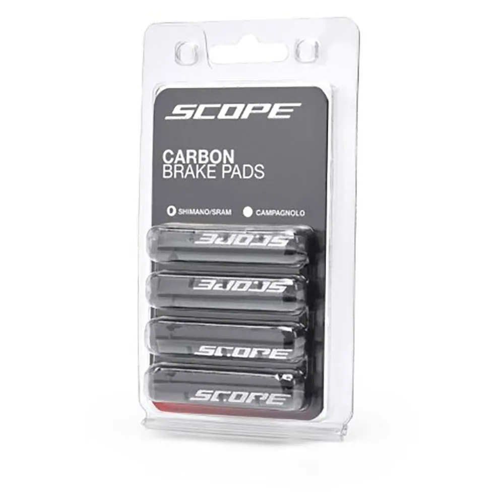 Scope Shimano Fälgbromsbelägg 2 Par, Carbon, One Size Scope Shimano Fälgbromsbelägg 2 Par, Carbon, One Size