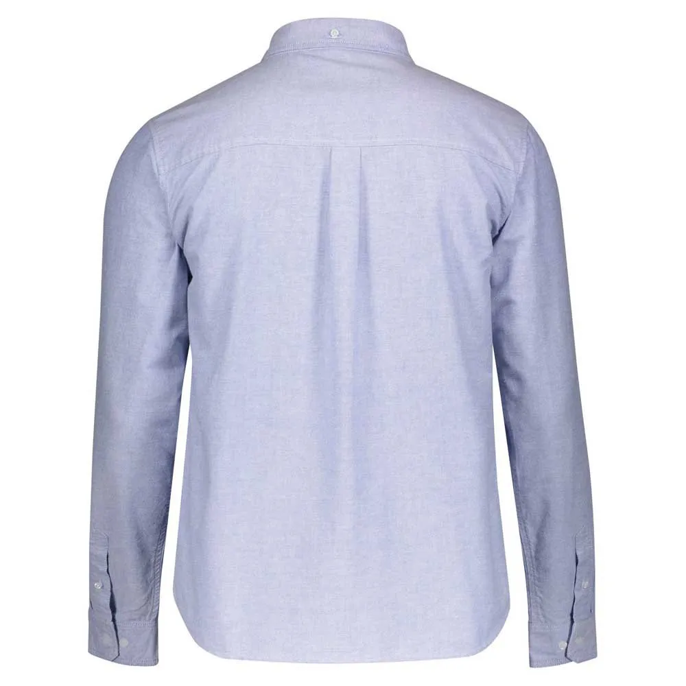 SCOTT 10 Casual Skjorta Med Långa ärmar, Blue Oxford, M SCOTT 10 Casual Skjorta Med Långa ärmar, Blue Oxford, M