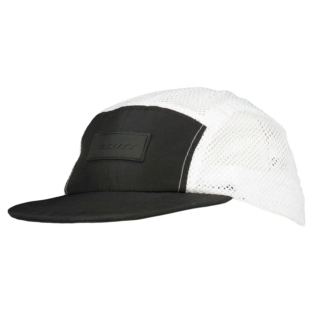 SCOTT 5-panel Endurance Keps, Black / white