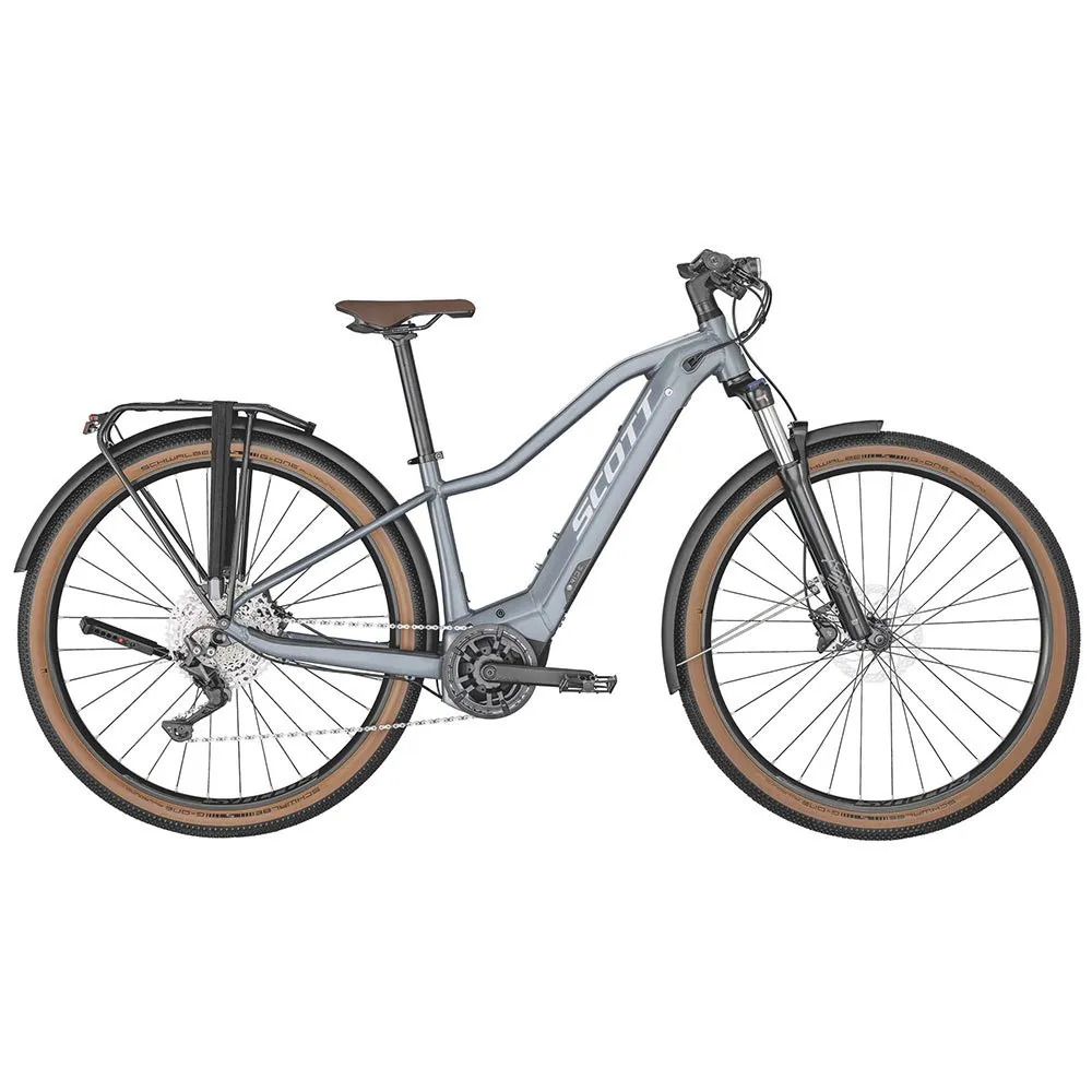 SCOTT Axis Eride 20 29´´ 2022 Elcykel, Grey / grey, XS, 500Wh