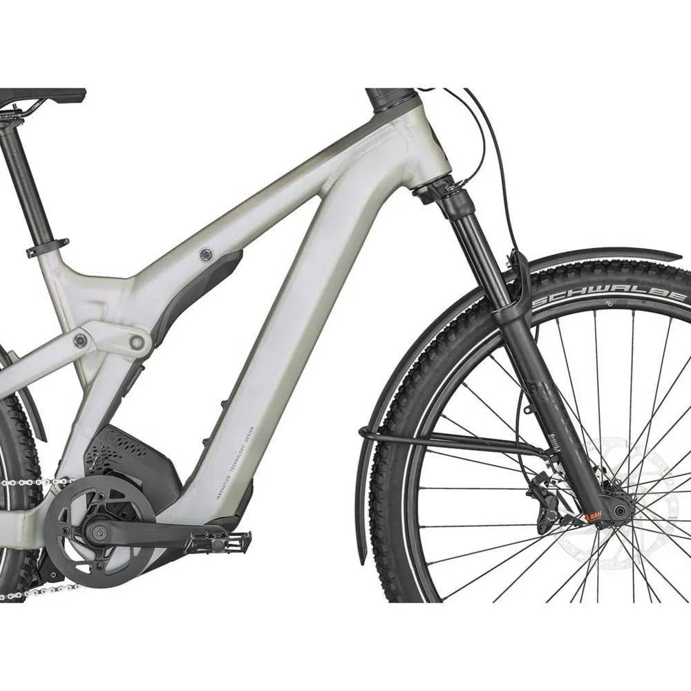 SCOTT Axis Eride Fs 10 29´´ Shimano Rd M8130sgs 11s Elcykel, Silver, M, 750Wh