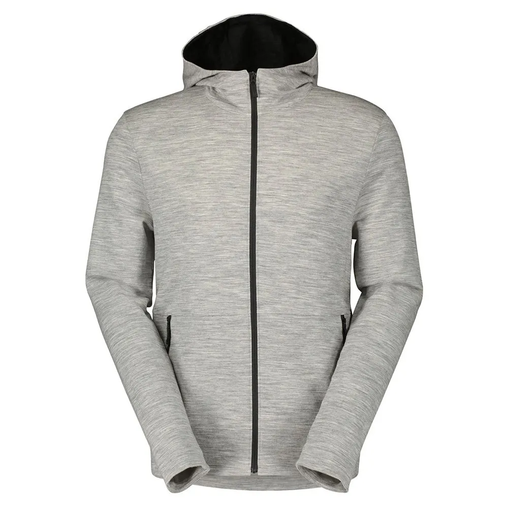 SCOTT Commuter Merino Sweatshirt Med Dragkedja