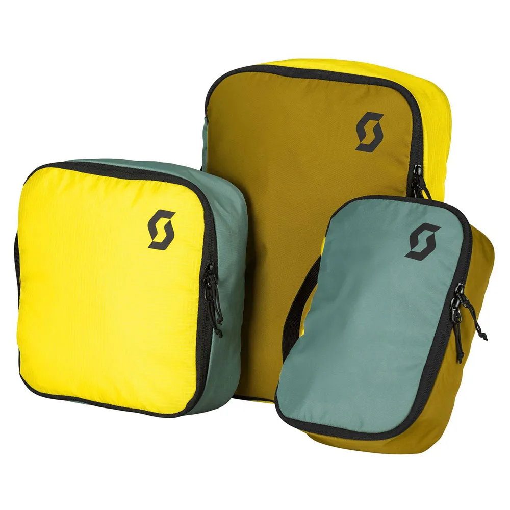 SCOTT Cube Day Remix Packkubsset 3 Par, Dark grey / northern mint green