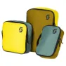 SCOTT Cube Day Remix Packkubsset 3 Par, Dark grey / northern mint green