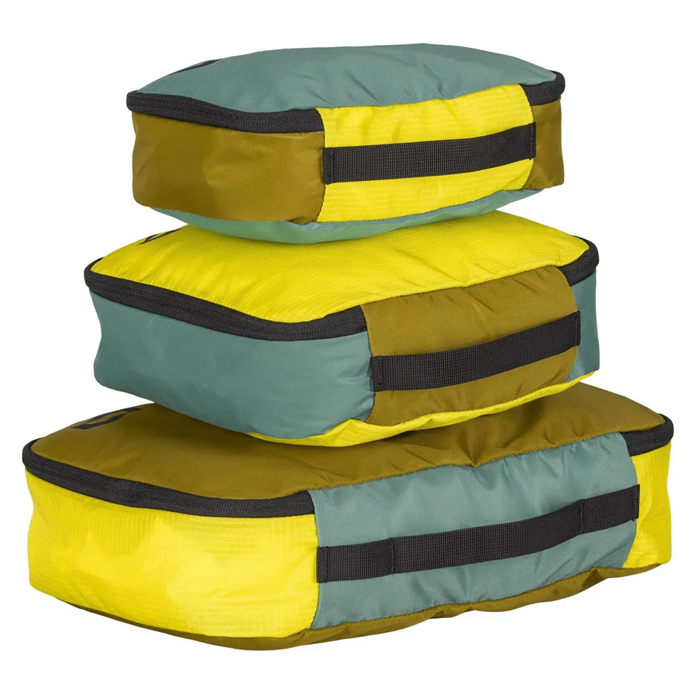 SCOTT Cube Day Remix Packkubsset 3 Par, Dark grey / northern mint green