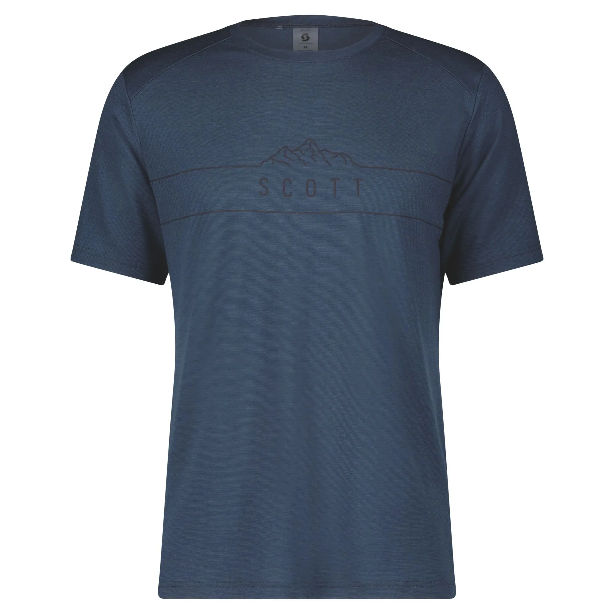 SCOTT Defiend Merino Short-Sleeve Tröja Metal, Blå, XL SCOTT Defiend Merino Short-Sleeve Tröja Metal, Blå, XL
