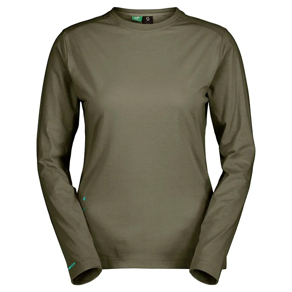 SCOTT Defined Dri T-shirt Med Lång ärm, Hay green SCOTT Defined Dri T-shirt Med Lång ärm, Hay green