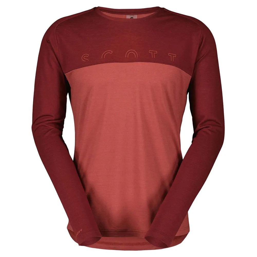 SCOTT Defined Merino T-shirt Med Lång ärm male