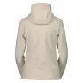 SCOTT Defined Warm Fleecejacka Med Dragkedja, Dust white