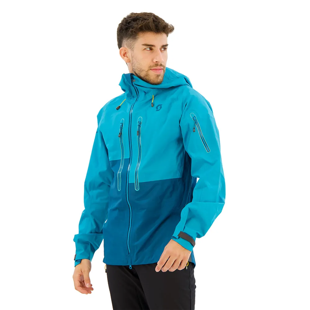 SCOTT Explorair 3l Se Hoodie Jacka male, Blue SCOTT Explorair 3l Se Hoodie Jacka male, Blue