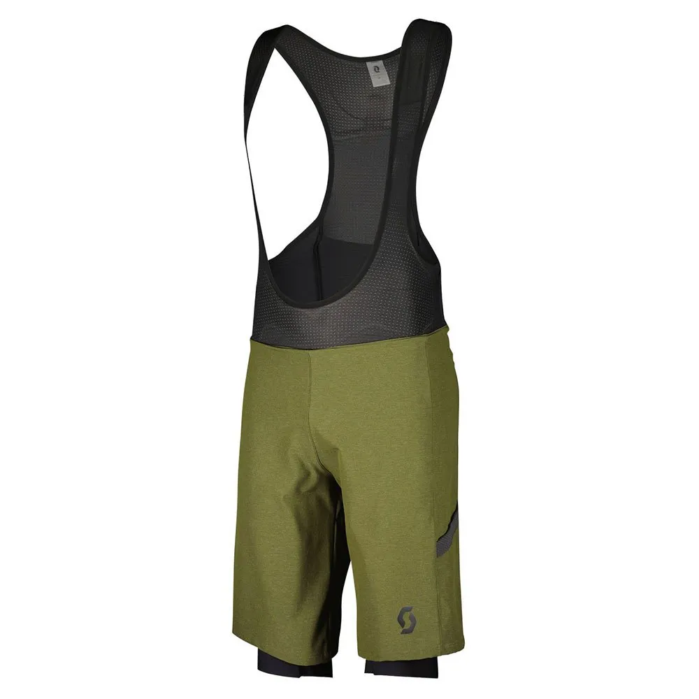 SCOTT Gravel Hybrid Shorts Svart/Grå, Fir green / black 1 SCOTT Gravel Hybrid Shorts Svart/Grå, Fir green / black 1