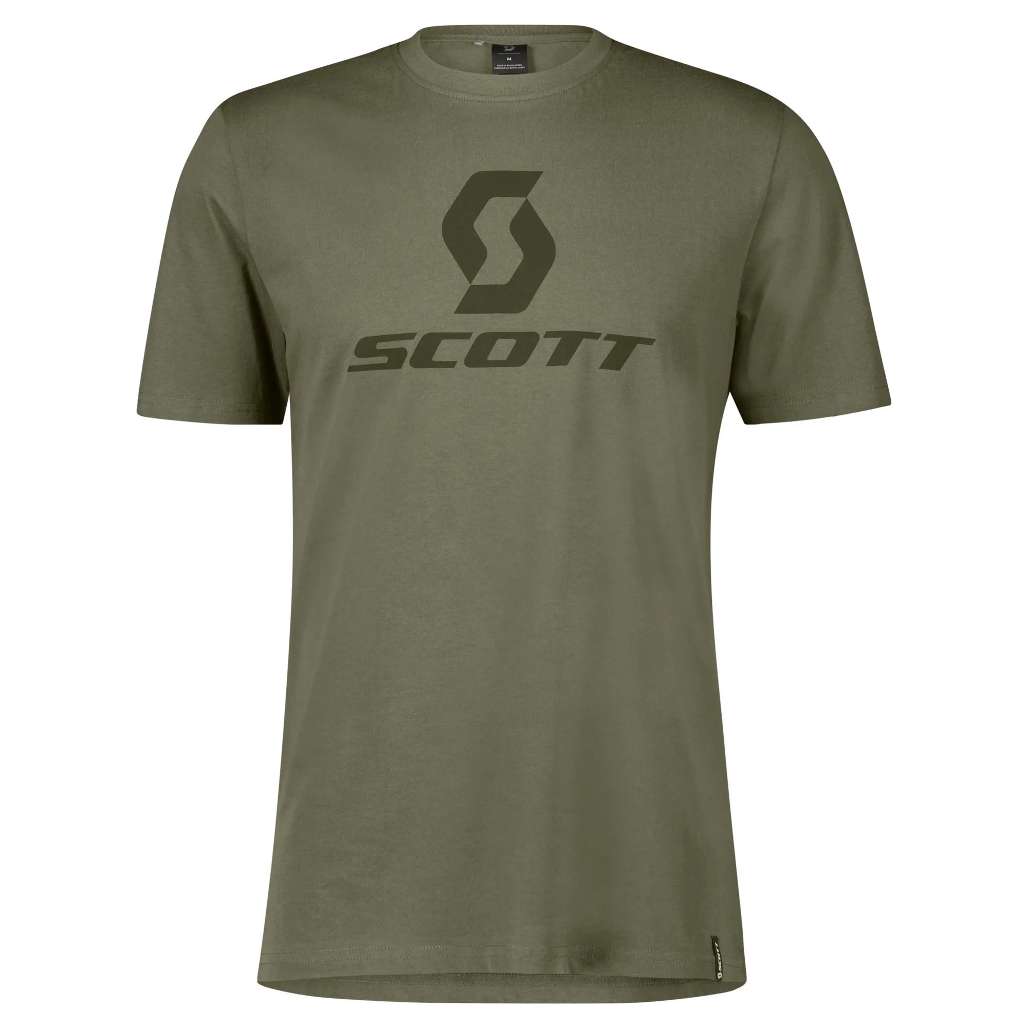 SCOTT Icon kortärmad t-shirt hay green herre
