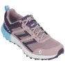 Blush pink / dark purple