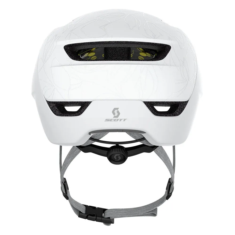 SCOTT La Mokka Plus Sensor cykelhjälm Ice White