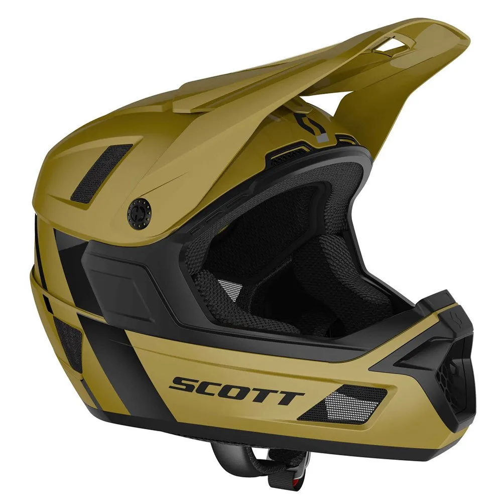 SCOTT Nero Plus Mips Downhillhjälm, Savanna green SCOTT Nero Plus Mips Downhillhjälm, Savanna green
