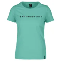 SCOTT No Shortcuts kortärmad t-shirt miami green dam
