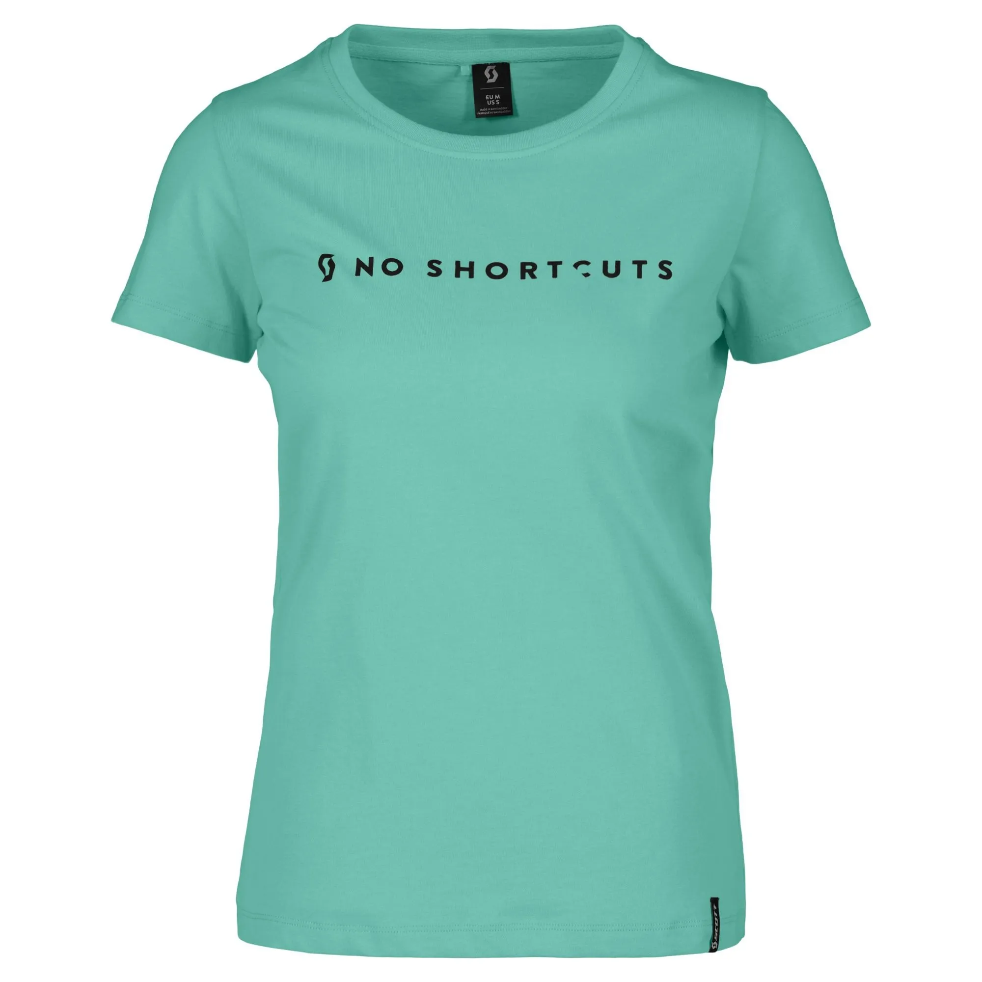 SCOTT No Shortcuts kortärmad t-shirt miami green dam