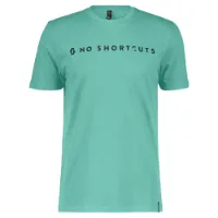 SCOTT No Shortcuts kortärmad t-shirt miami green herre SCOTT No Shortcuts kortärmad t-shirt miami green herre