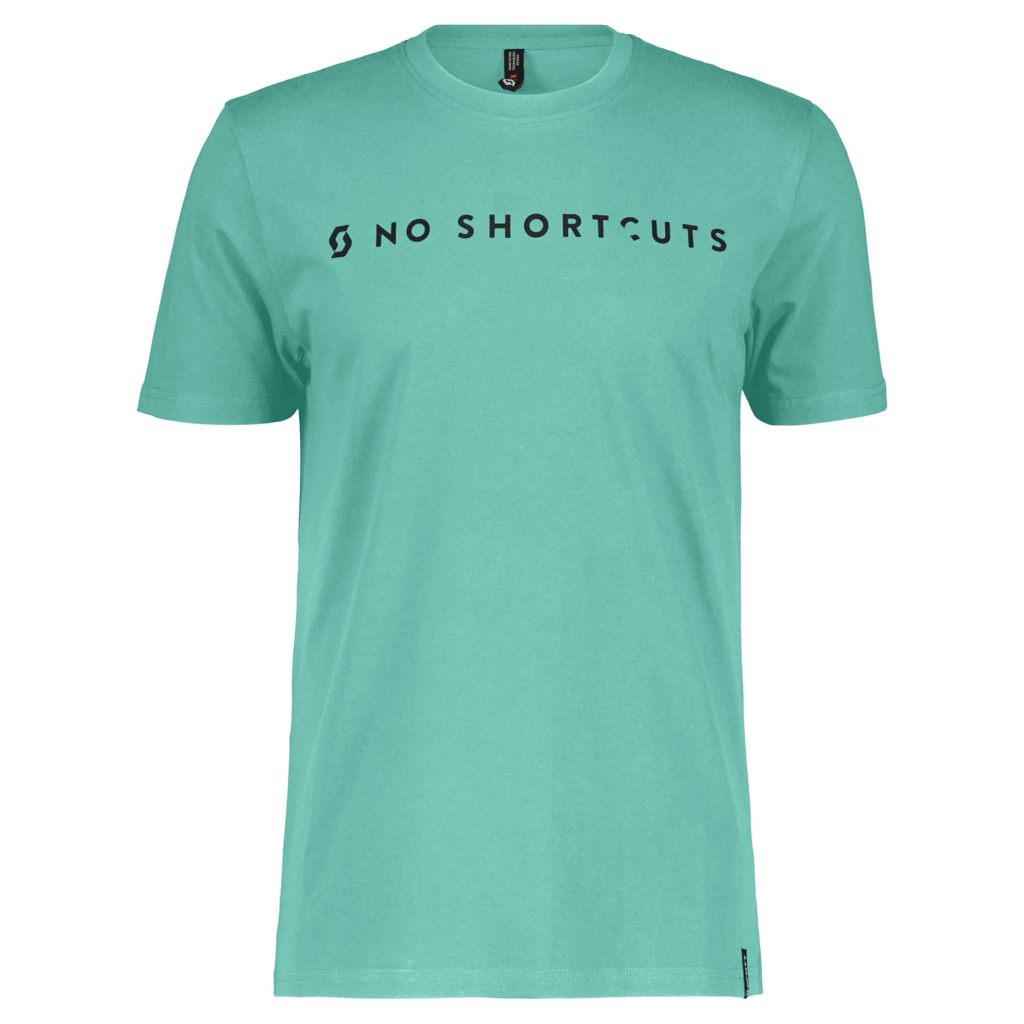 SCOTT No Shortcuts kortärmad t-shirt miami green herre SCOTT No Shortcuts kortärmad t-shirt miami green herre
