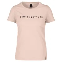SCOTT No Shortcuts kortärmad t-shirt sugar dam