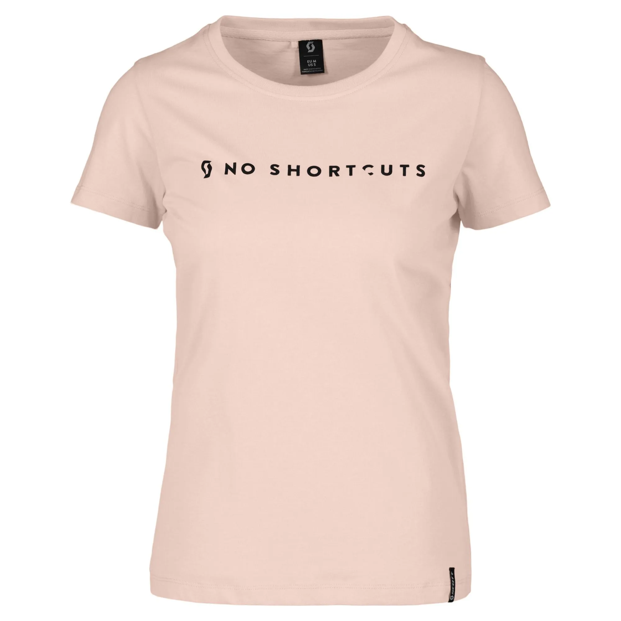 SCOTT No Shortcuts kortärmad t-shirt sugar dam