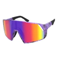 SCOTT Pro Shield cykelglasögon Swish Purple/Teal Chrome SCOTT Pro Shield cykelglasögon Swish Purple/Teal Chrome