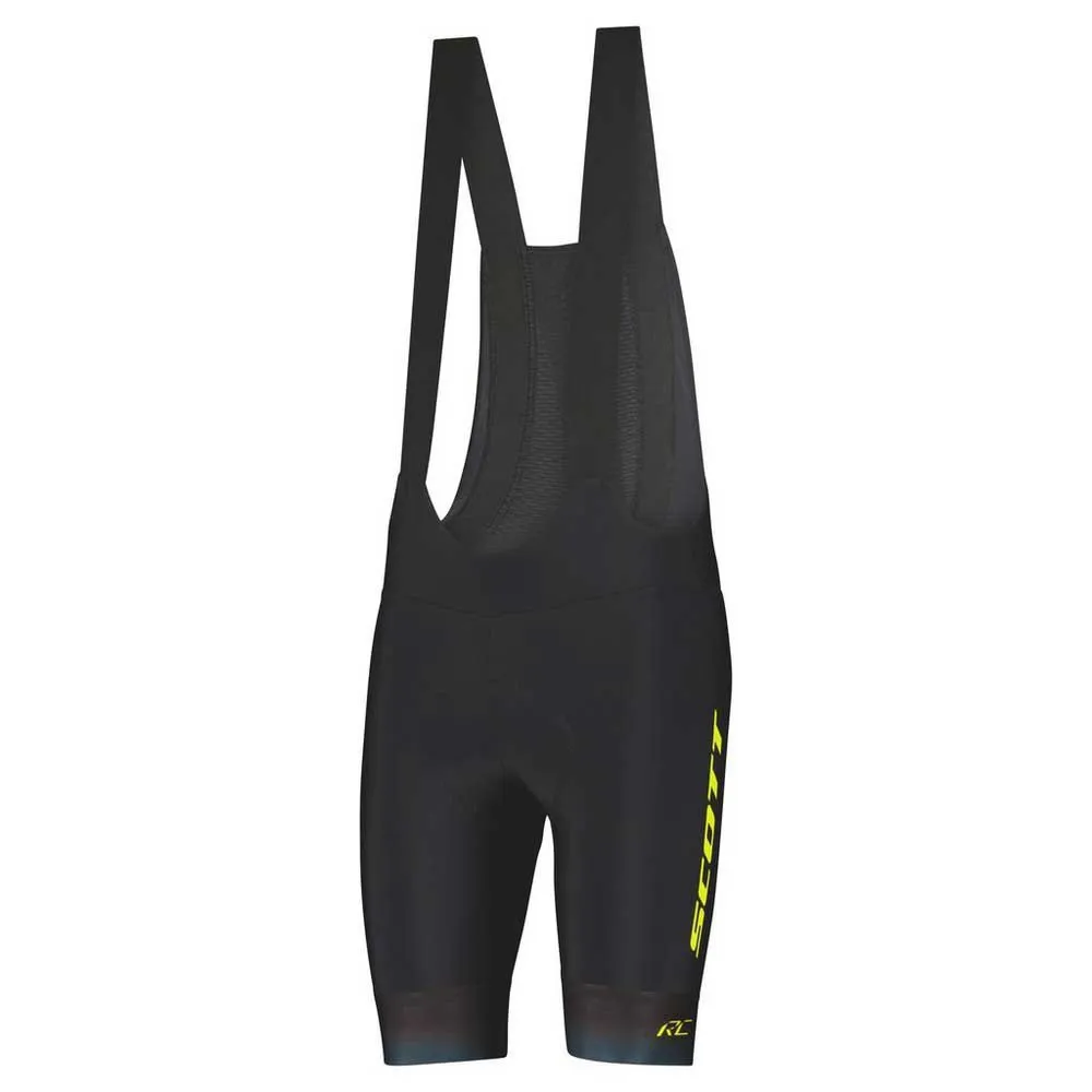 SCOTT Rc Pro Wc Edt +++ Cykelbyxor, Black / sulphur yellow