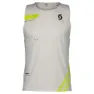 SCOTT Rc Run Sl ärmlös T-shirt male, White / yellow