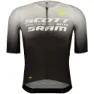 SCOTT Rc Scott-sram Aero Korta ärmar Cykeltröja, White / black