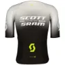 SCOTT Rc Scott-sram Aero Korta ärmar Cykeltröja, White / black