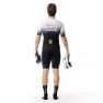 SCOTT Rc Scott-sram Aero Korta ärmar Cykeltröja, White / black