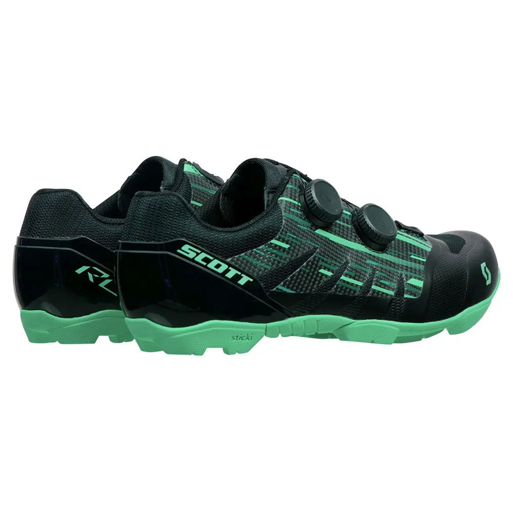 SCOTT Rc Sl Supersonic Edt Mtb-skor, Black / Electric Green SCOTT Rc Sl Supersonic Edt Mtb-skor, Black / Electric Green