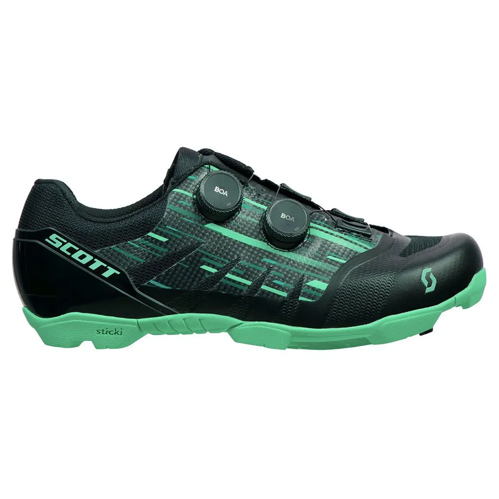 SCOTT Rc Sl Supersonic Edt Mtb-skor, Black / Electric Green SCOTT Rc Sl Supersonic Edt Mtb-skor, Black / Electric Green
