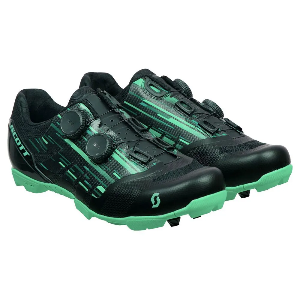 SCOTT Rc Sl Supersonic Edt Mtb-skor, Black / Electric Green SCOTT Rc Sl Supersonic Edt Mtb-skor, Black / Electric Green