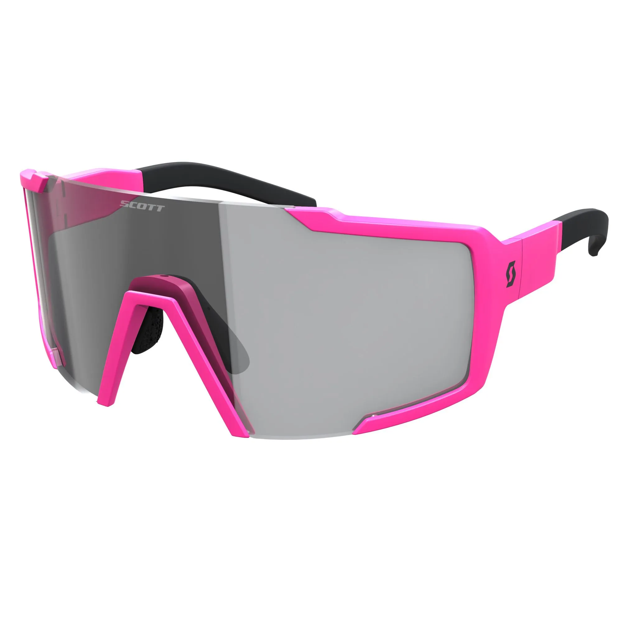 SCOTT Shield Cykelglasögon Light Sensitive, Rosa SCOTT Shield Cykelglasögon Light Sensitive, Rosa
